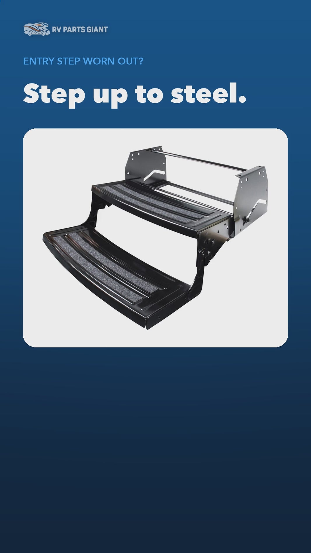Lippert 24 inch Radius Double Step product video by RV Parts Giant