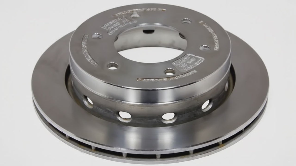 DeeMaxx 12" Slip Over Rotor 6 Lug On 5.5" Bolt Pattern Stainless Steel (RTR-120-SS) – product video