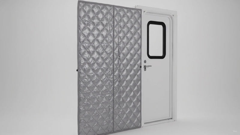 Thermal Insulated RV Door Cover – product video