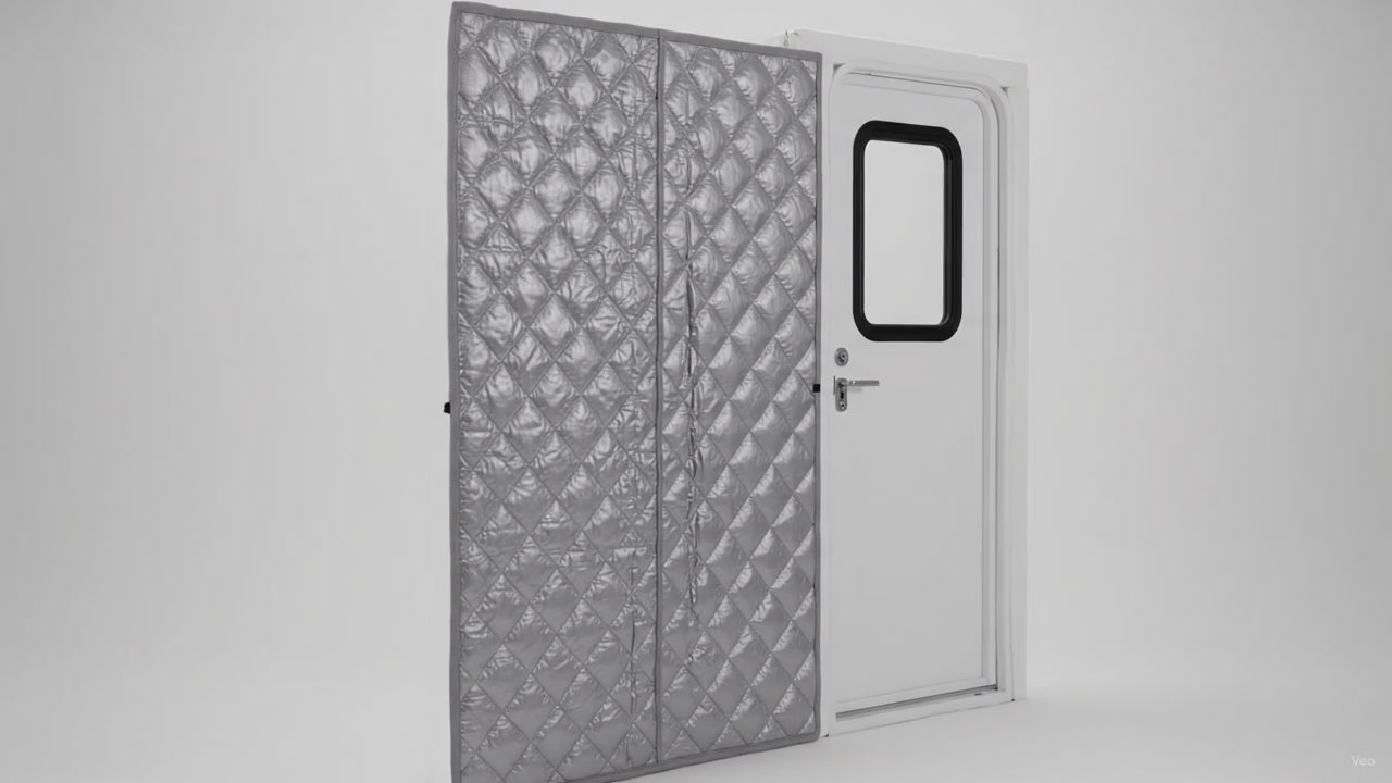 Thermal Insulated RV Door Cover – product video