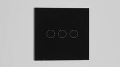 Wireless Touch Light Switch (Black) | 1, 2 or 3-Button – product video