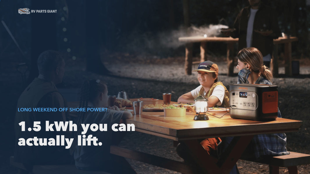 Jackery Explorer 1500 v2 product video by RV Parts Giant