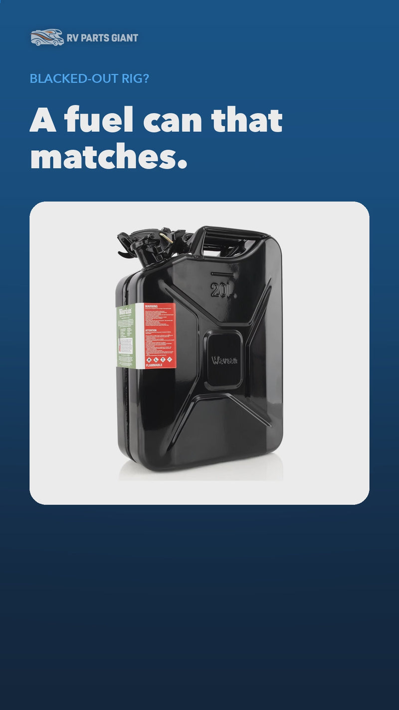 Wavian 20L Jerry Can, Black product video by RV Parts Giant