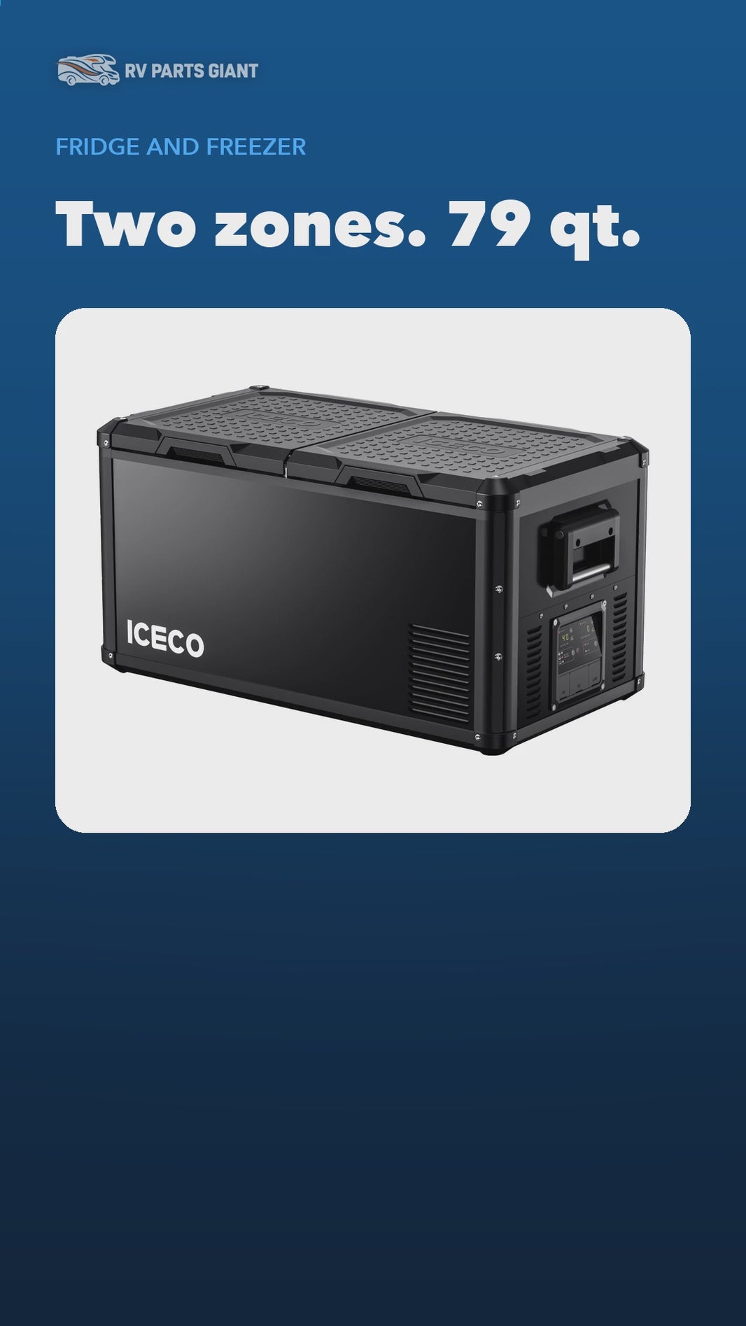 ICECO VL75ProD Dual Zone product video by RV Parts Giant