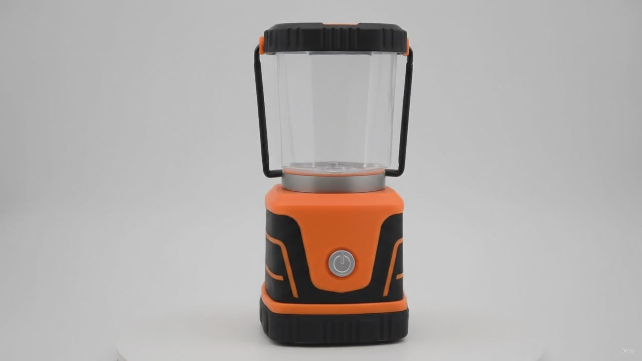 LED Camping Lamp 1500LM 4-Mode Dimmable – product video
