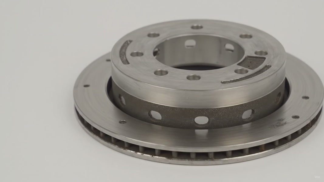 DeeMaxx 13.1" Slip Over Rotor with 8- 5/8" Holes Stainless Steel for 8K Hub (RTR-131-8K-SS) – product video