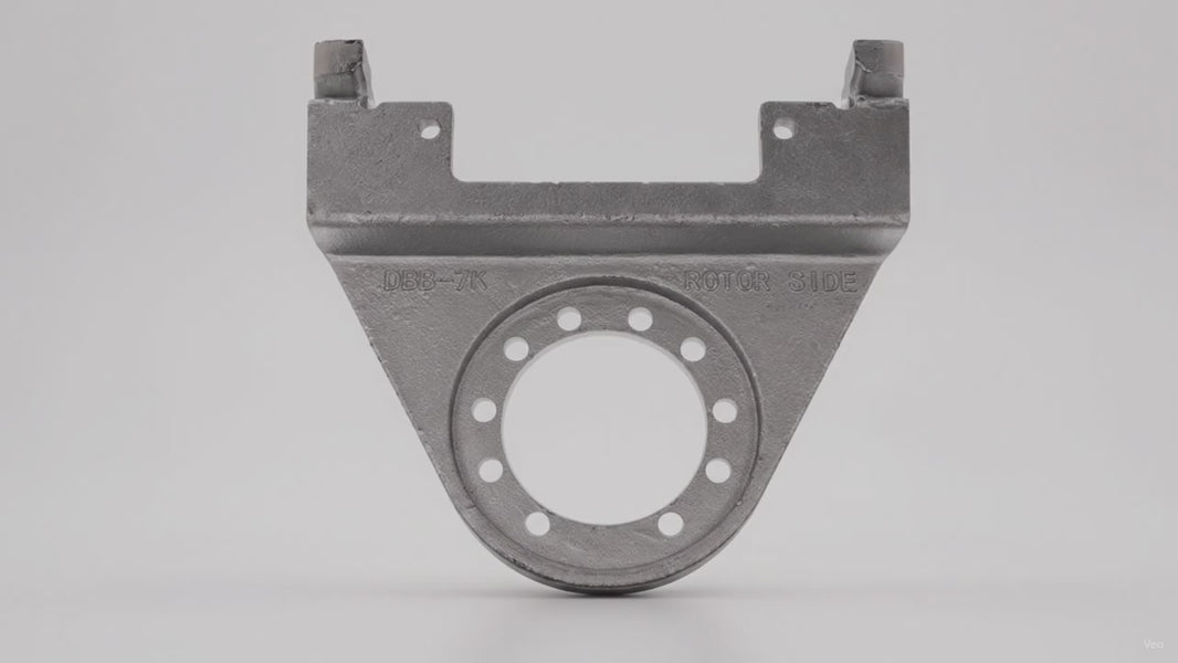 DeeMaxx Disc Brake Bracket for 7K Axle w/ 5 Bolt Brake Flange. Fits Both 13" Integral and Slip Over MAXX… (DBB-7K-MAXX) – product video