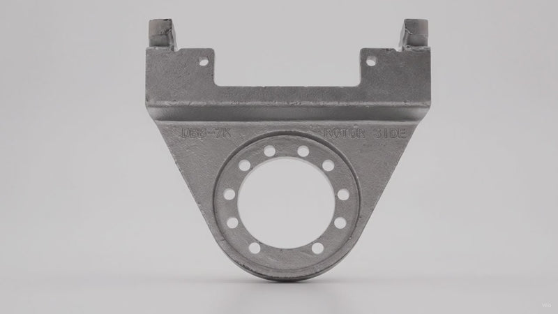 DeeMaxx Disc Brake Bracket for 7K Axle w/ 5 Bolt Brake Flange. Fits Both 13" Integral and Slip Over MAXX… (DBB-7K-MAXX) – product video