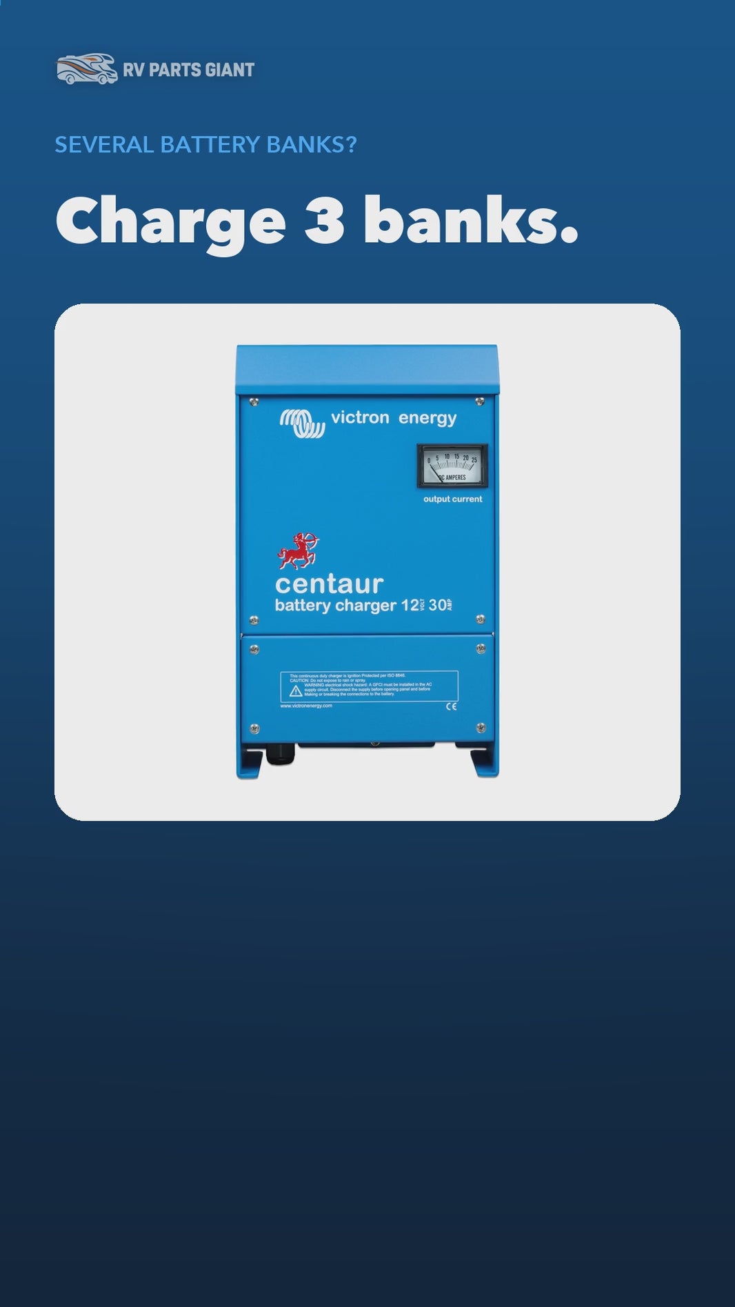 Victron Centaur Charger product video by RV Parts Giant