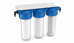Black Series OEM BR10B4 triple pipe water filter