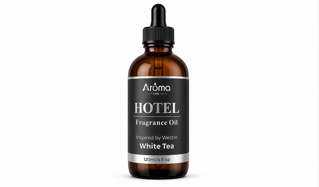 AromaLYA White Tea Spa fragrance oil dropper bottle