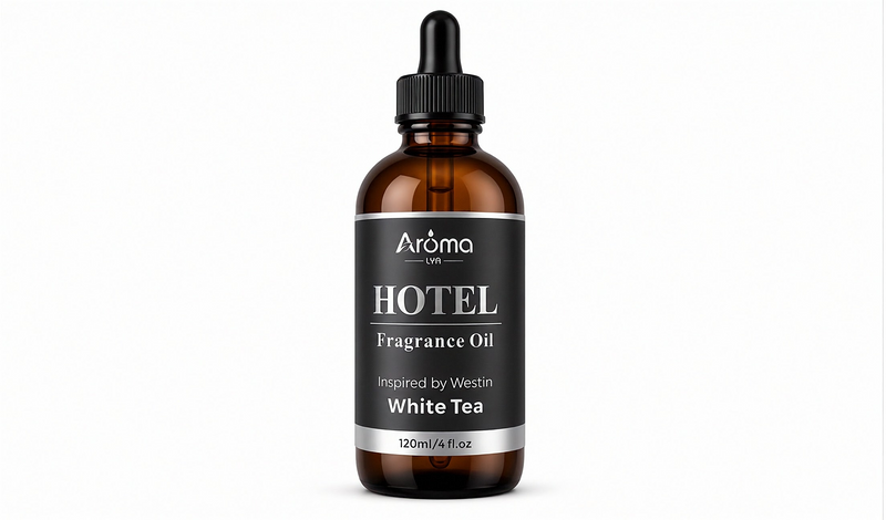 AromaLYA White Tea Spa fragrance oil dropper bottle