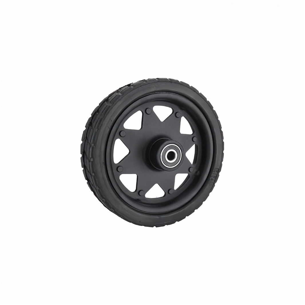 ARK XO Series 8 inch black trailer jack spare wheel