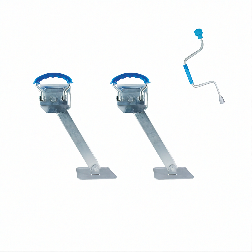 ARK drop down corner steadies pair with winding handle
