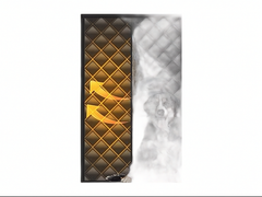RV insulated door cover 33x80 inch thermal