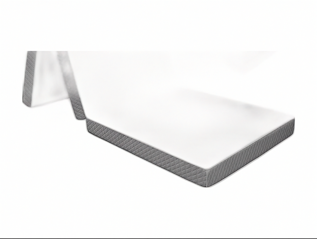 Tri-fold sponge mattress folded portable floor bed