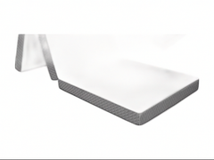 Tri-fold sponge mattress folded portable floor bed
