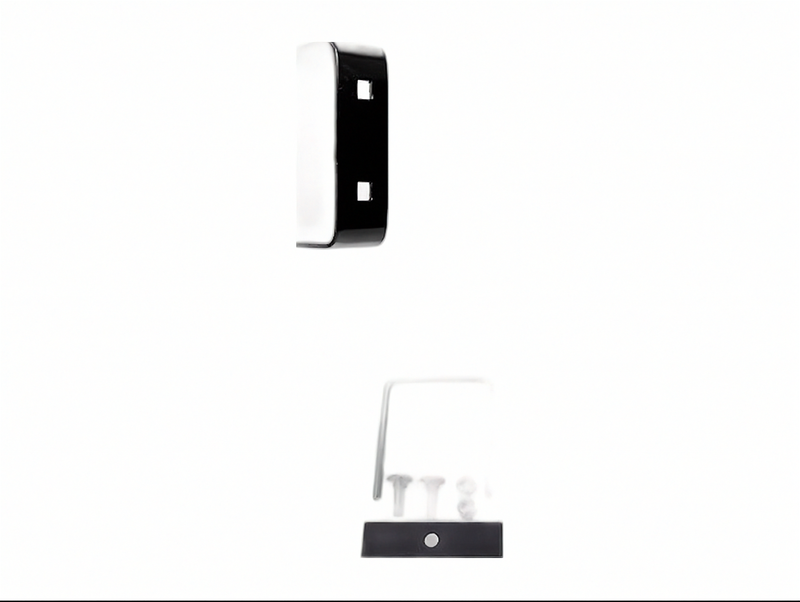 Folding spare tire carrier mounted on trailer bumper