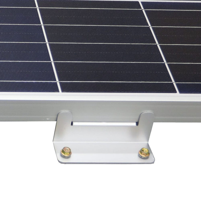 Solar Panel Z Bracket Mounting Kit 4 Piece Set – RVs, Boats, Vans