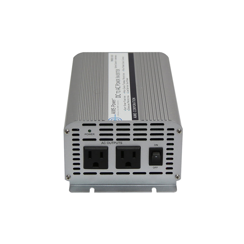 AIMS Power 1000W Modified Sine Value Power Inverter 12V - view 2