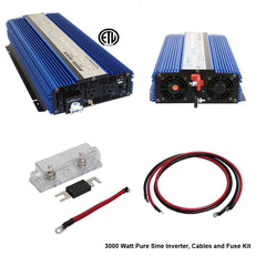 AIMS Power Bristlecone Kit: 460W Flex Solar, 3000W Inverter, 2.5kWh - view 17