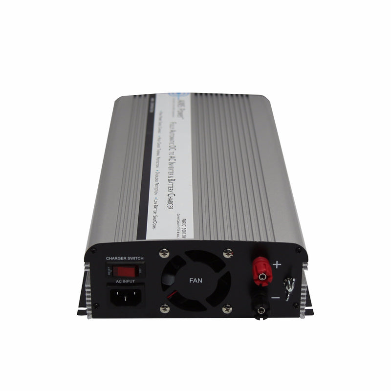AIMS Power 1500W Modified Sine Inverter Charger with Transfer Switch - view 3
