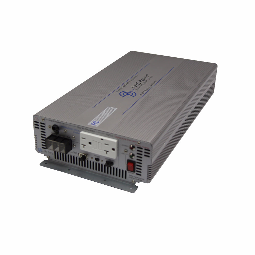 AIMS Power 3000W Industrial Pure Sine Power Inverter 12V - view 4