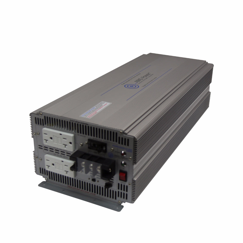 AIMS Power 5000W Industrial Pure Sine Power Inverter 12V