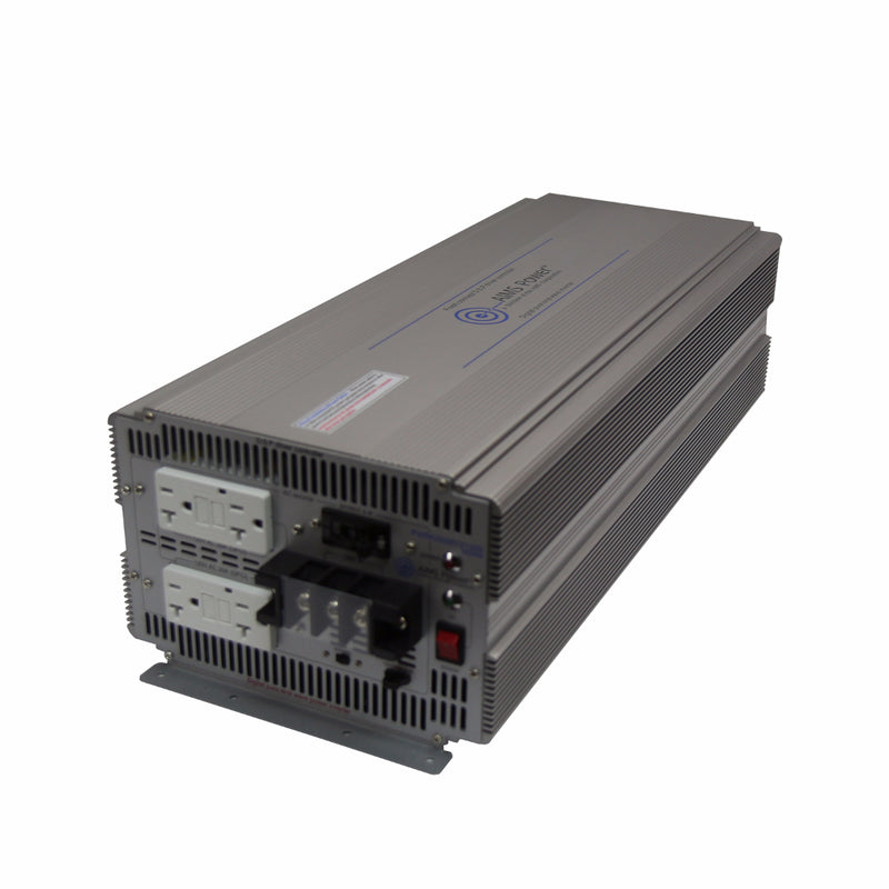 AIMS Power 5000W Industrial Pure Sine Power Inverter 12V