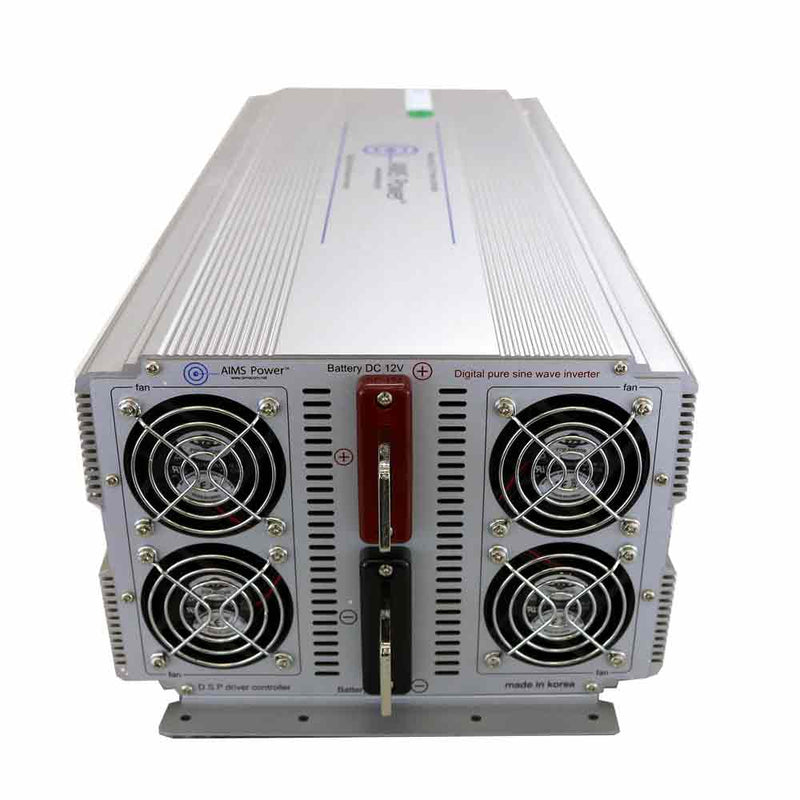 AIMS Power 5000W Industrial Pure Sine Power Inverter 12V - view 4