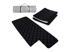 Quilted foam mattress topper pad cot