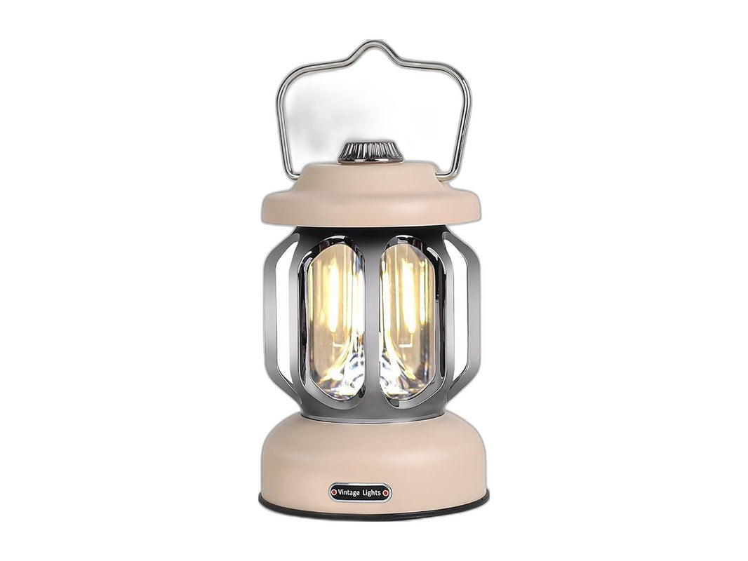 Vintage Rechargeable LED Camping Lantern Retro – RV Parts Giant