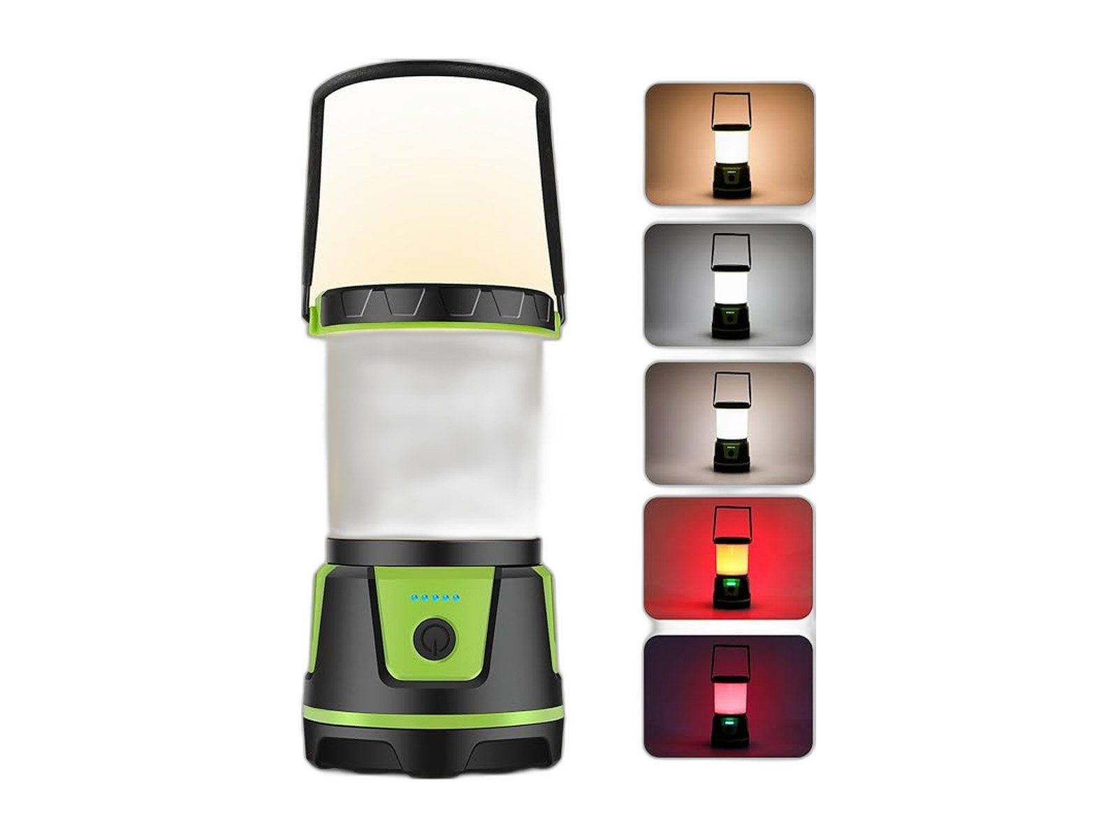 rechargeable led lantern 3000 lumens 5 light modes on white background