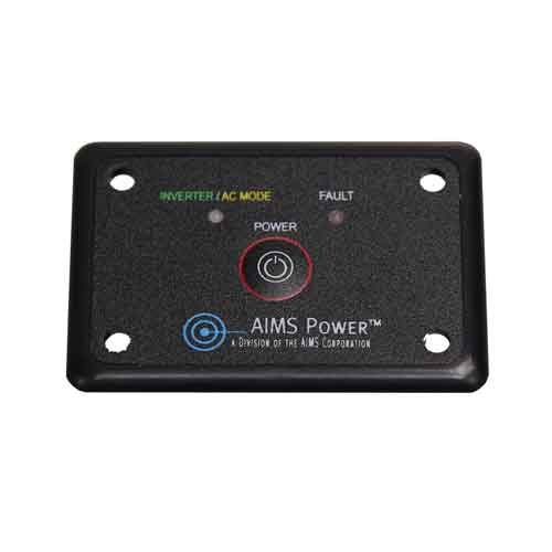 AIMS Power 1500W Pure Sine Inverter Kit with Remote, Fuse and Cables - view 5