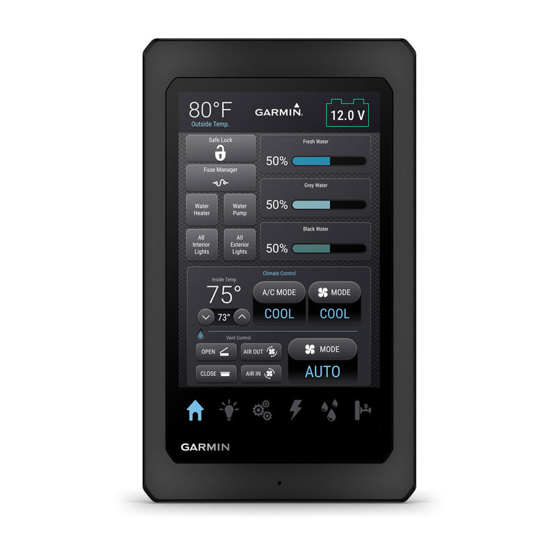 Garmin SERV 7-inch RV control panel display (3)