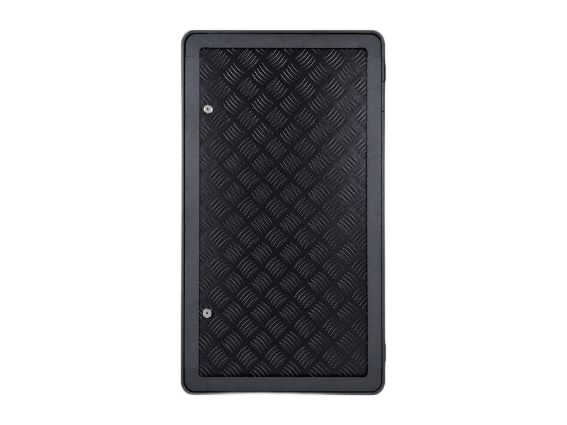 Black Series fold down diamond plate bar table