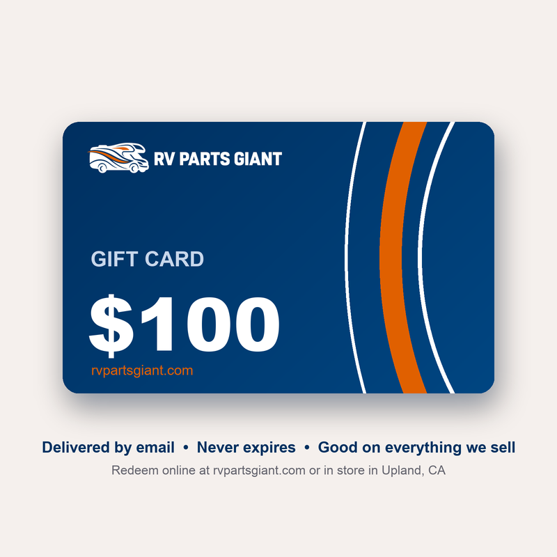 RV Parts Giant $100 gift card