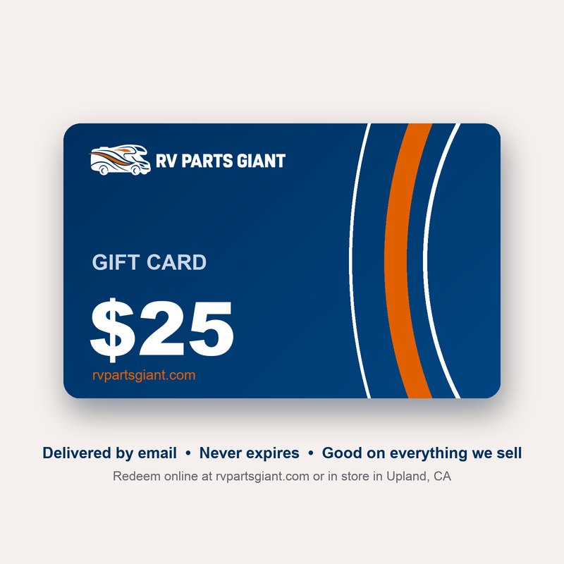 RV Parts Giant $25 gift card