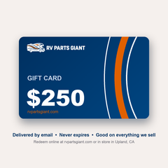 RV Parts Giant $250 gift card