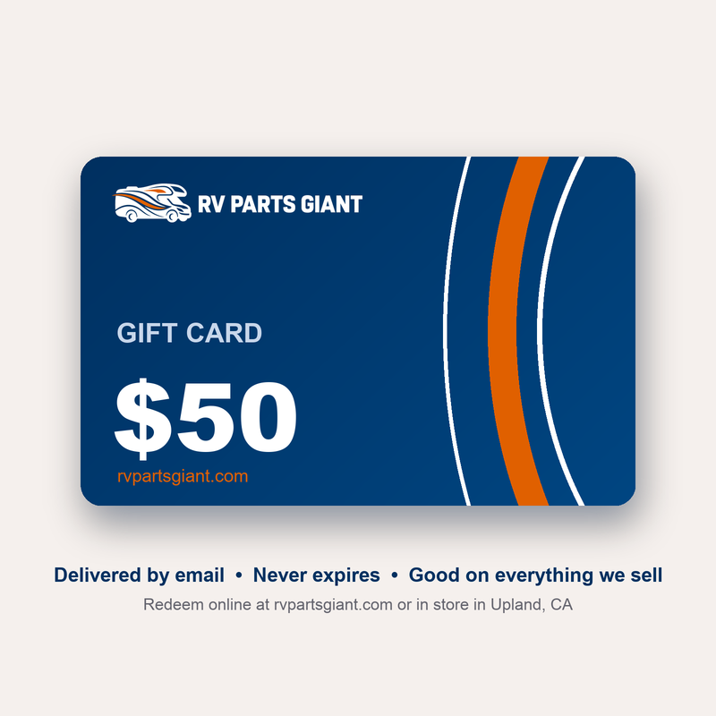 RV Parts Giant $50 gift card