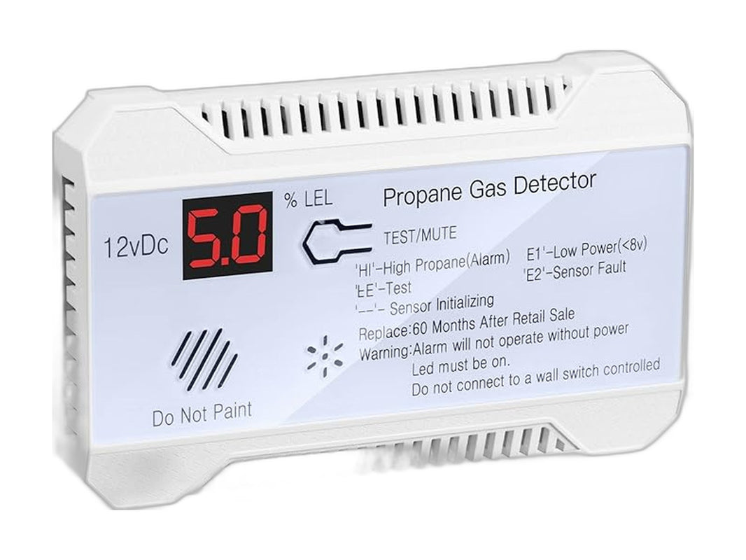 RV Propane Gas Detector 12V Mini Compact 85dB – RV Parts Giant
