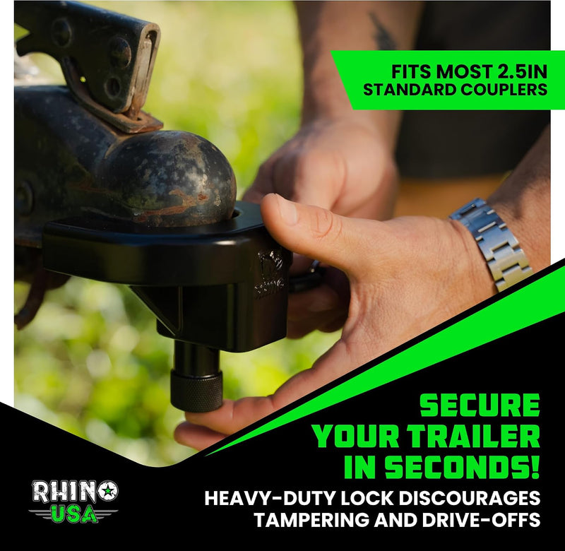 Rhino USA trailer coupler lock kit