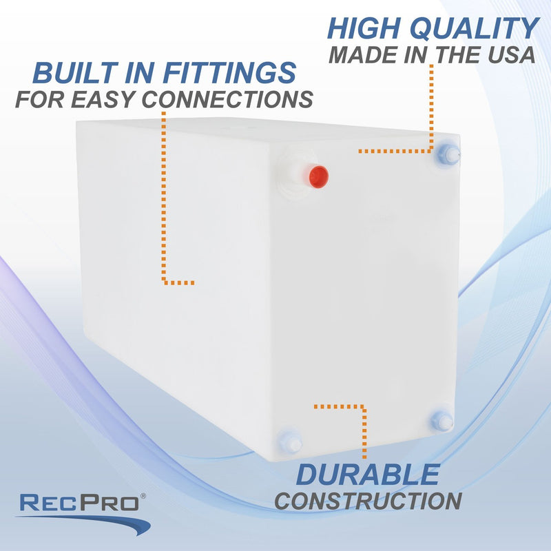 RV 30 gallon fresh or gray water holding tank