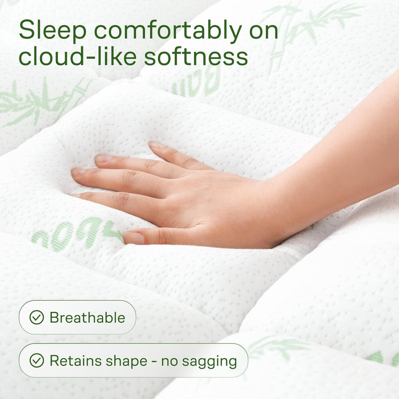 RV queen mattress topper