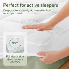 RV queen mattress topper