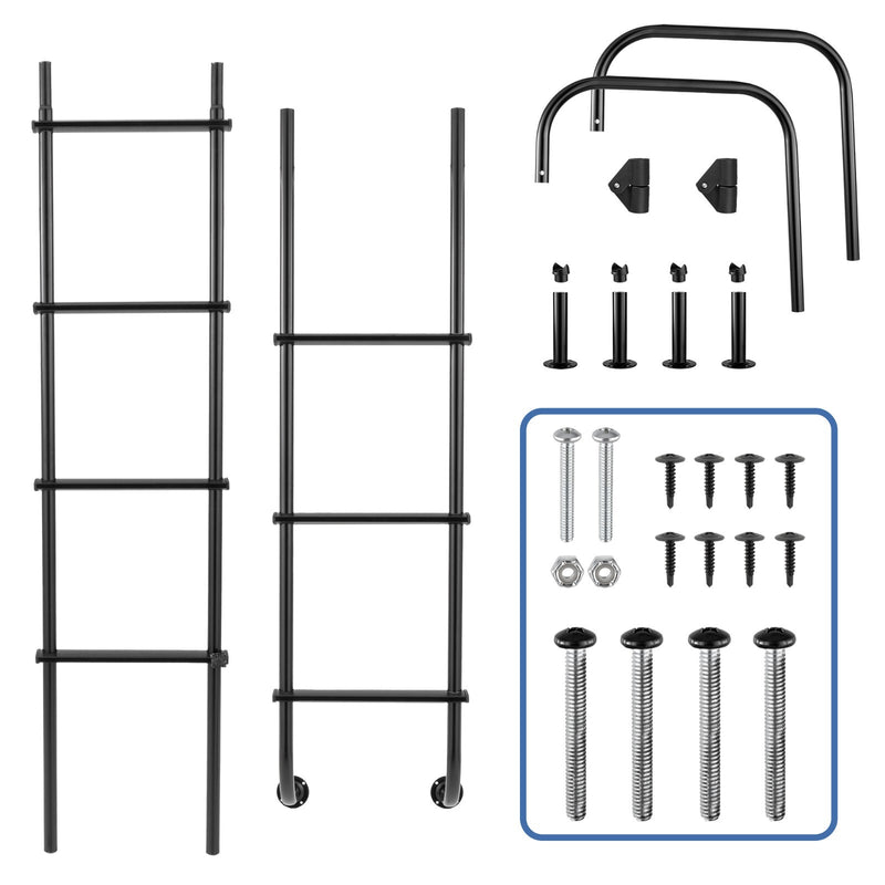 RecPro 92 inch exterior rear RV ladder