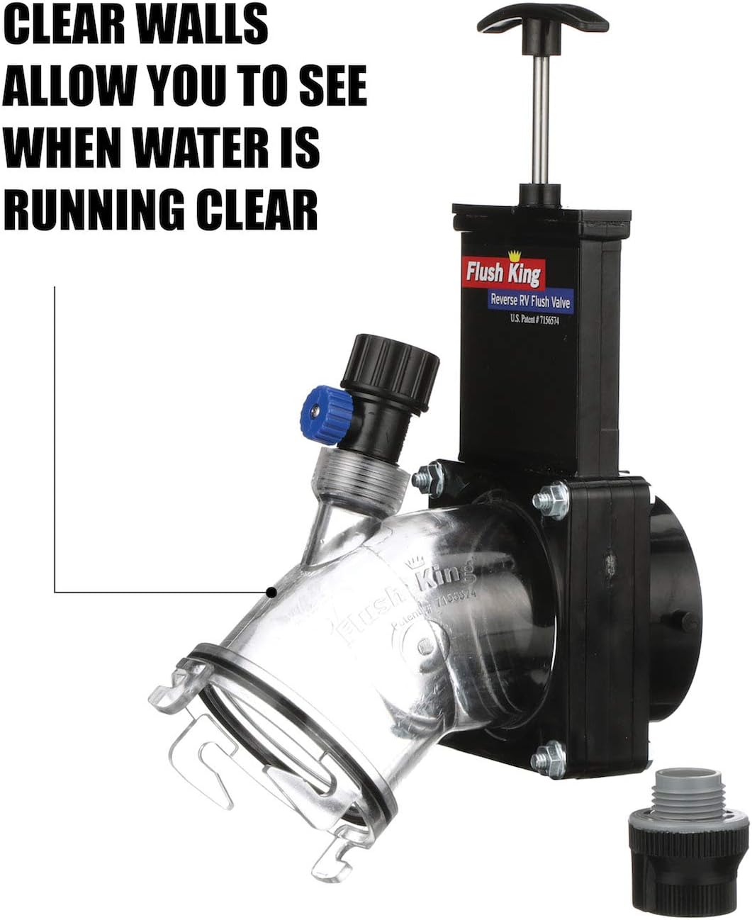 Flush King reverse flush valve