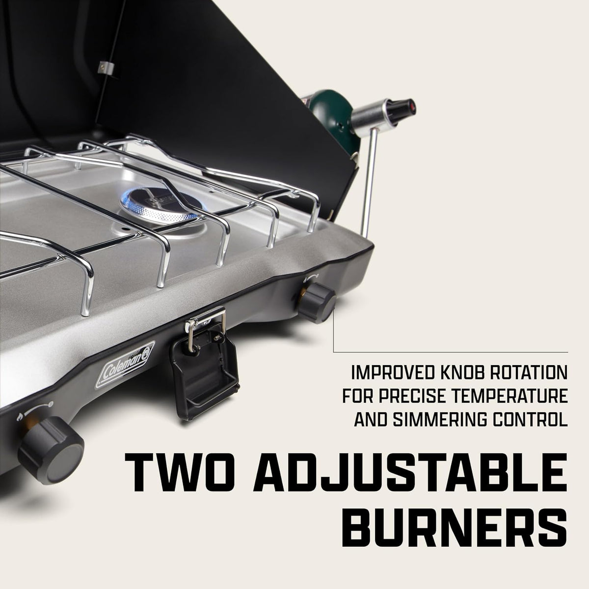 Coleman Triton 2-Burner Portable Propane Camp Stove