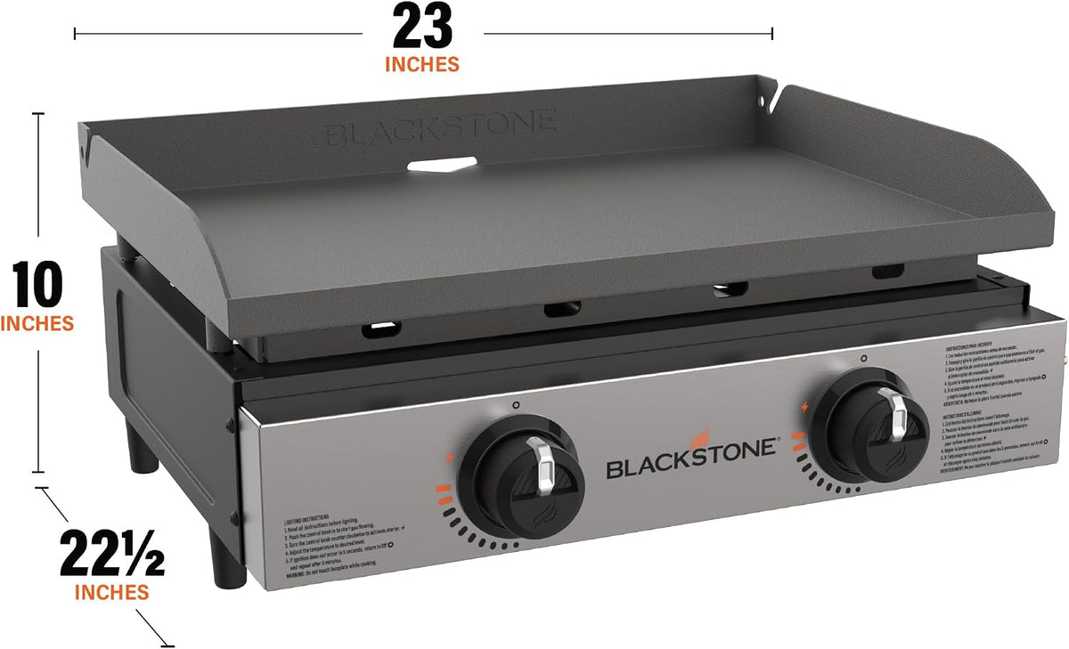22 inch tabletop griddle