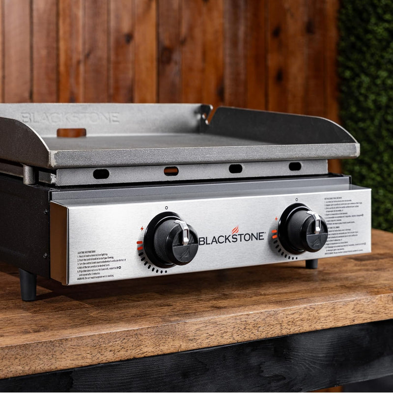 Blackstone 22" Tabletop Propane Griddle with Stainless Front